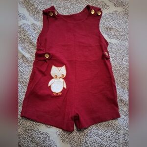 Vintage 70's HEALTH-Tex Romper MCM  boho 3T